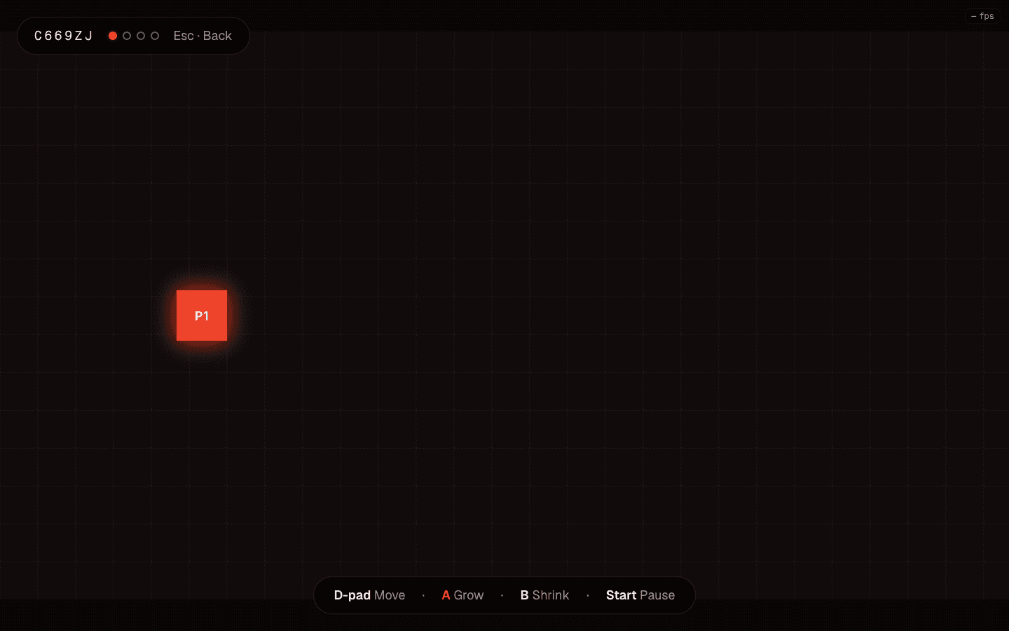 Built-in Demo Arena for testing controller input.